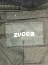 【中古】ZUCCa◆Hoody Wool Long Coat/コート/M/ウール/NVY/ZU23FA934/レディース【メンズウェア】