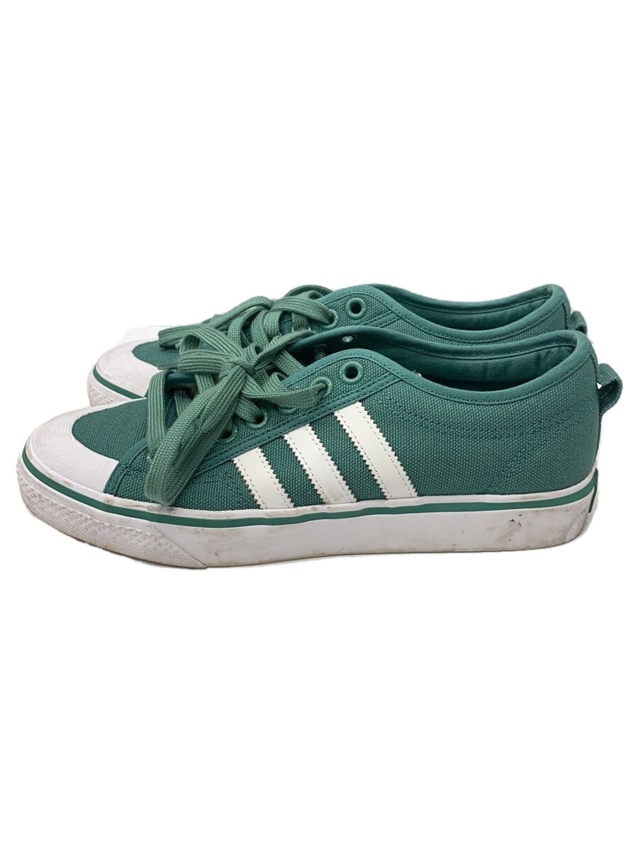 【中古】adidas◆NIZZA/ニッツァ/25.5cm/GRN【シューズ】