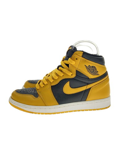 【中古】NIKE◆AIR JORDAN 1 RETRO HIGH OG Pollen(2021)/26cm/YLW【シューズ】 【中古】NIKE◆AIR JORDAN 1 RETRO HIGH OG Pollen(2021)/26cm/YLW【シューズ】