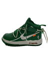 【中古】NIKE◆ハイカットスニーカー_DR0500-300/24cm/GRN【シューズ】
