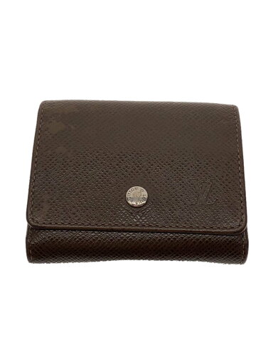 【中古】LOUIS VUITTON◆ポルト・モネ・セルゲイ_タイガ_BLK/PVC/BLK/レディース【服飾雑貨他】 【中古】LOUIS VUITTON◆ポルト・モネ・セルゲイ_タイガ_BLK/PVC/BLK/レディース【服飾雑貨他】