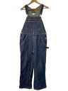 【中古】POLO JEANS CO.◆オーバーオール/S/コットン/IDG/無地【メンズウェア】