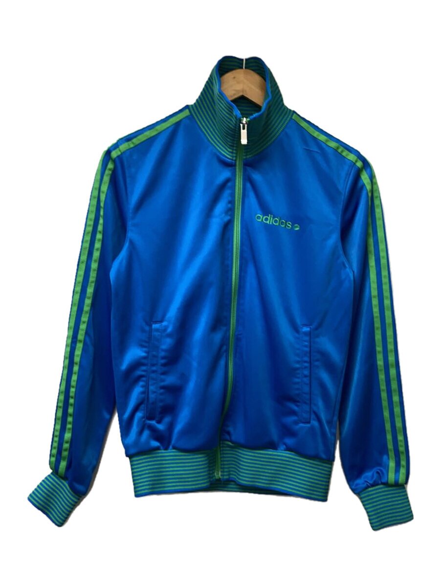 【中古】adidas◆スポーツウェアー/S/BLU/P62456【スポーツ】