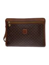 【中古】CELINE◆クラッチバッグ/--/BRW/総柄【バッグ】