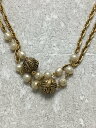 【中古】CHANEL◆ネックレス/--/カラーストーン/GLD/トップ無/レディース【服飾雑貨他】