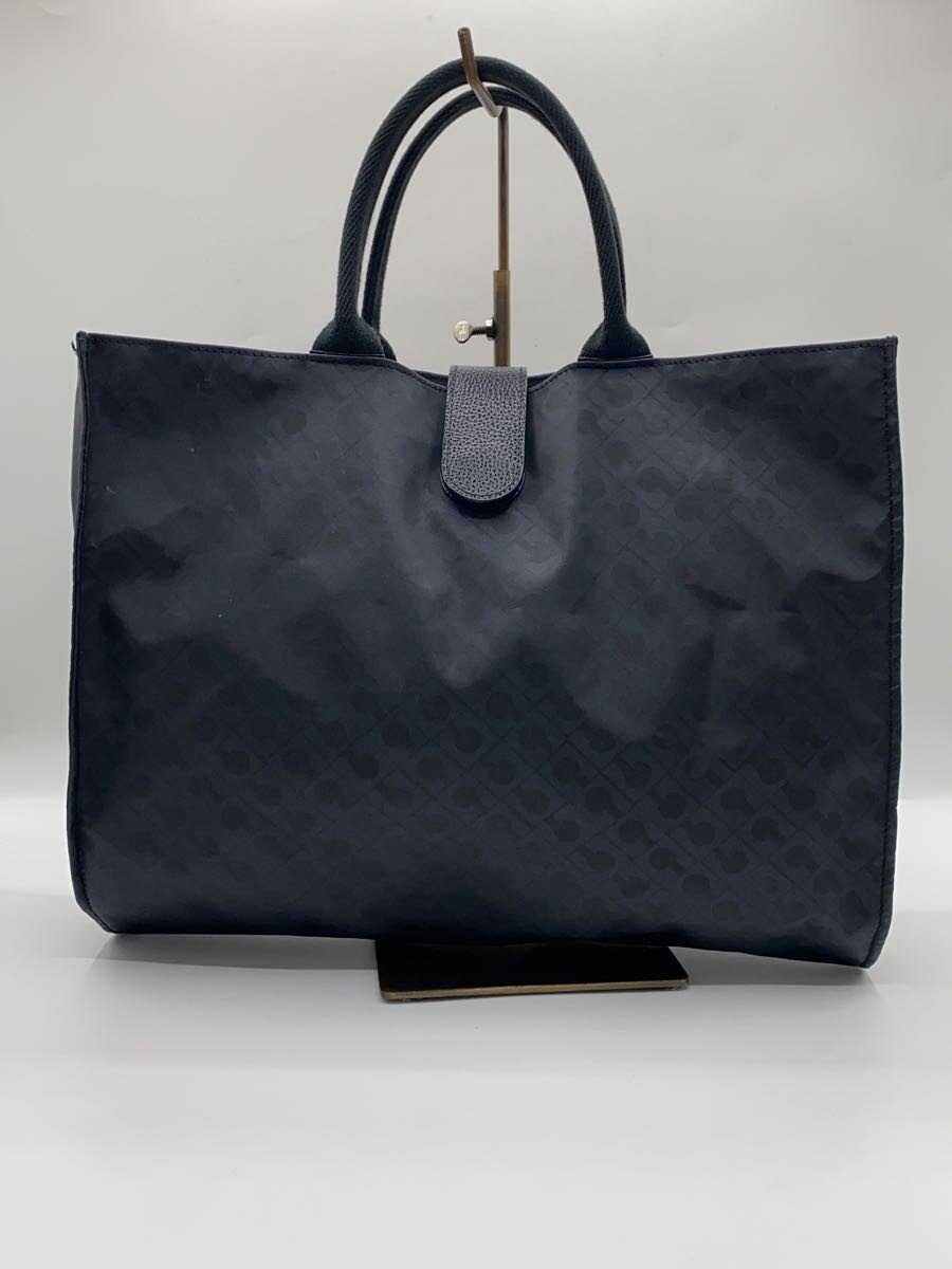 【中古】GHERARDINI◆トートバッグ/--/BLK/総柄/小傷有り【バッグ】