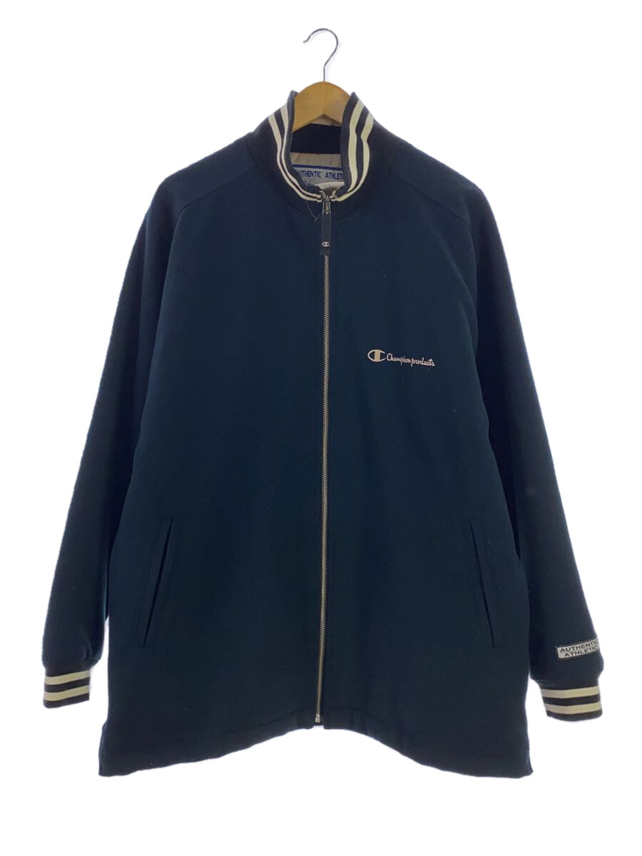 【中古】Champion◆ブルゾン/L/ポリエステル/NVY/無地/CJ1804//【レディースウェア】