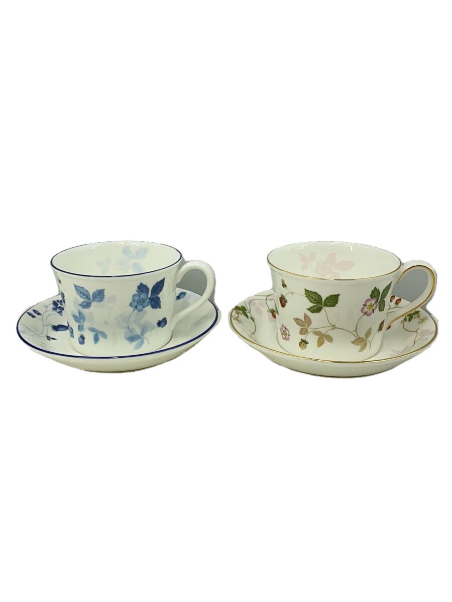 【中古】WEDGWOOD◆カップ&ソーサー/4点セット【キッチン用品】