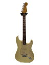 【中古】Fender◆Jeff Beck Stratocaster/OWH/2004/塗膜割れ/ハードケース付【楽器】