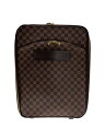 【中古】LOUIS VUITTON◆ペガス45_ダミエ・エベヌ_BRW/PVC/BRW/底スレ有【バッグ】