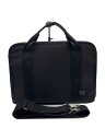【中古】PORTER◆ブリーフケース/--/BLK/無地【バッグ】
