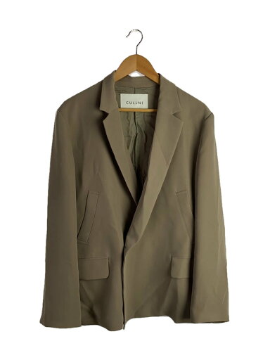 【中古】CULLNI◆ジャケット/2/ポリエステル/KHK/22-AW-031/Welt Pocket Tailored Jacket【メンズウェア】 【中古】CULLNI◆ジャケット/2/ポリエステル/KHK/22-AW-031/Welt Pocket Tailored Jacket【メンズウェア】