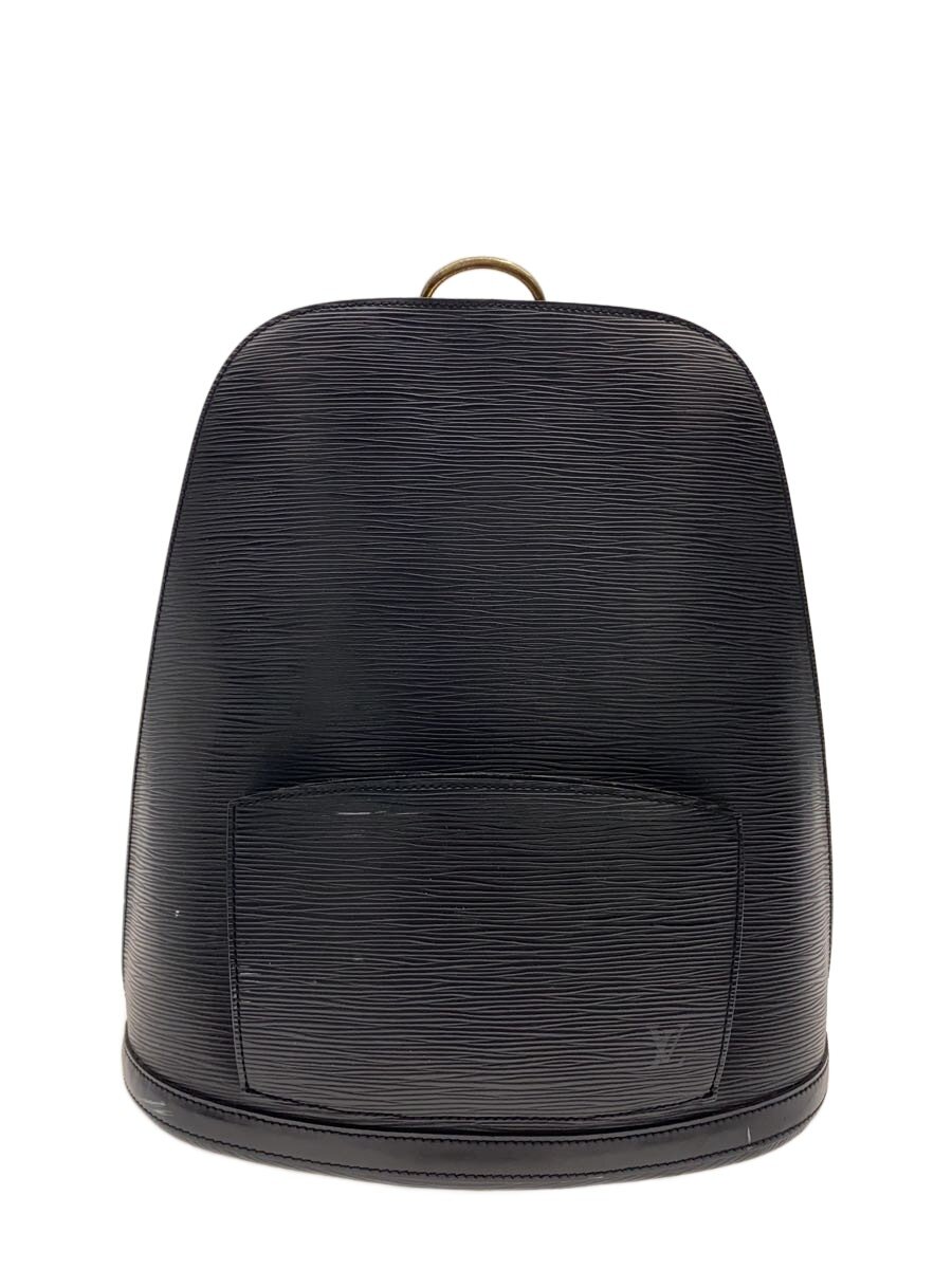 LOUIS VUITTON - 【中古】LOUIS VUITTON◆ゴブラン_エピ/レザー/BLK【バッグ】