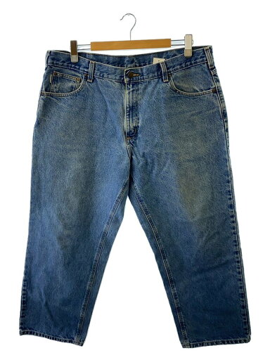 【中古】Carhartt◆Made in Mexico/ボトム/40/デニム/IDG//【メンズウェア】 【中古】Carhartt◆Made in Mexico/ボトム/40/デニム/IDG//【メンズウェア】
