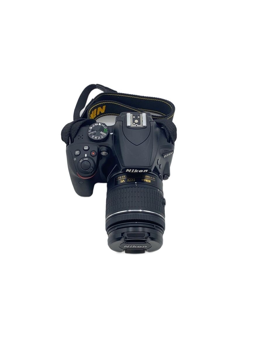 【中古】Nikon◆デジタル一眼カメラ D3400 18-55 VR レンズキット [ブラック]【カメラ】