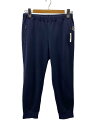 【中古】COMME des GARCONS HOMME◆トラックパンツ/ボトム/L/コットン/NVY/無地/RU-T027//【メンズウェア】