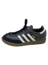 【中古】adidas◆ローカットスニーカー/22.5cm/BLK/evm004001【シューズ】(4)
