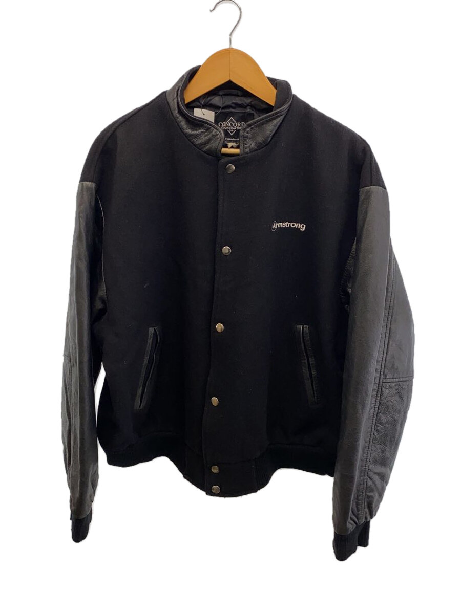 【中古】CONCORD COORDINATES/カナダ製/スタジャン/--/--/BLK/袖リブダメージ有【メンズウェア】