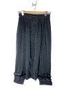 【中古】COMME des GARCONS COMME des GARCONS◆ボトム/S/シルク/BLK/ドット/RR-P013【レディースウェア】