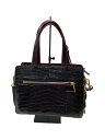 【中古】トートバッグ/レザー/BLK【バッグ】