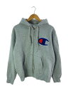 【中古】Champion◆パーカー/L/コットン/GRY/C3-E128【レディースウェア】