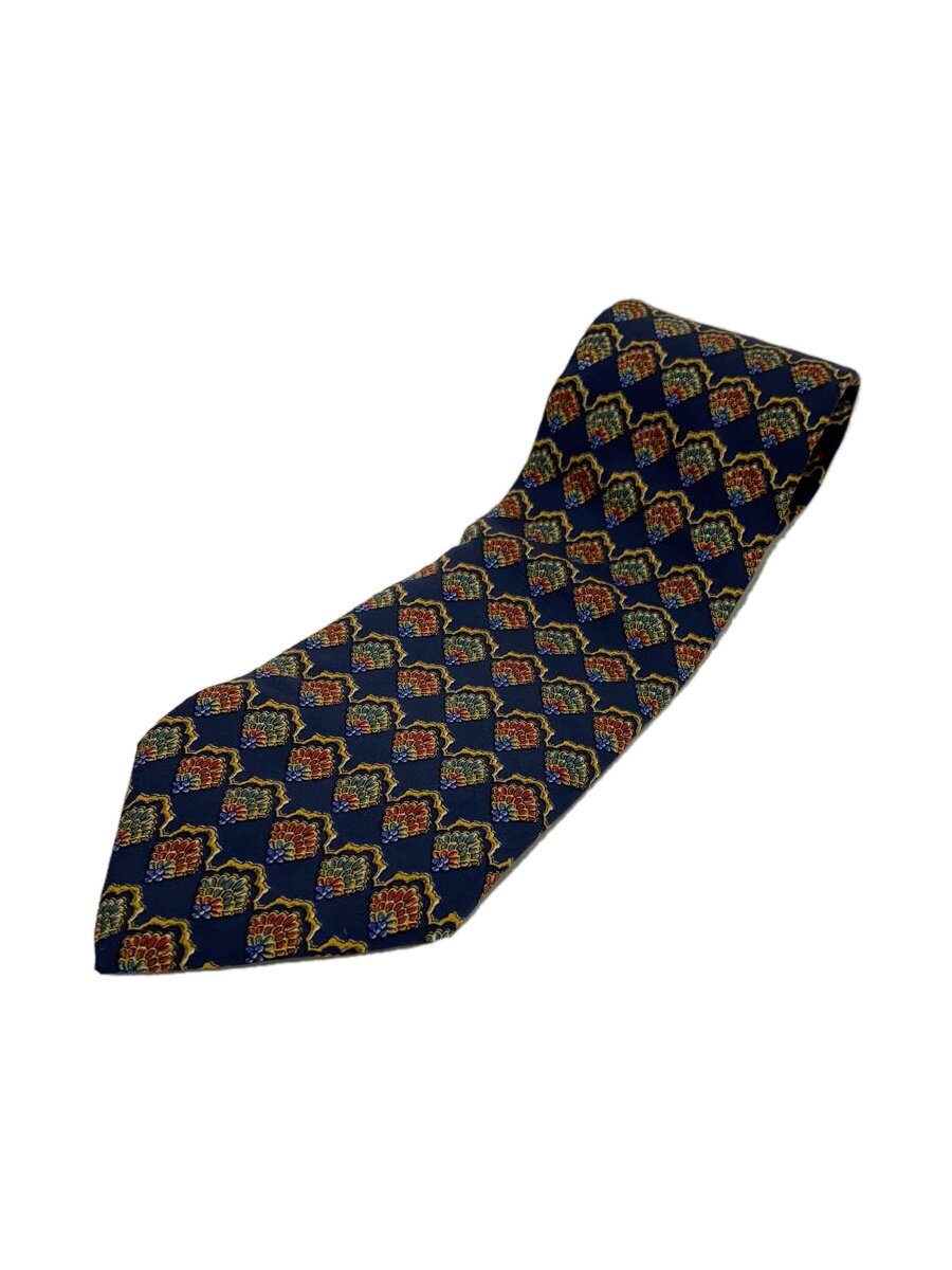 【中古】Christian Dior◆ネクタイ/シルク/NVY/メンズ【服飾雑貨他】