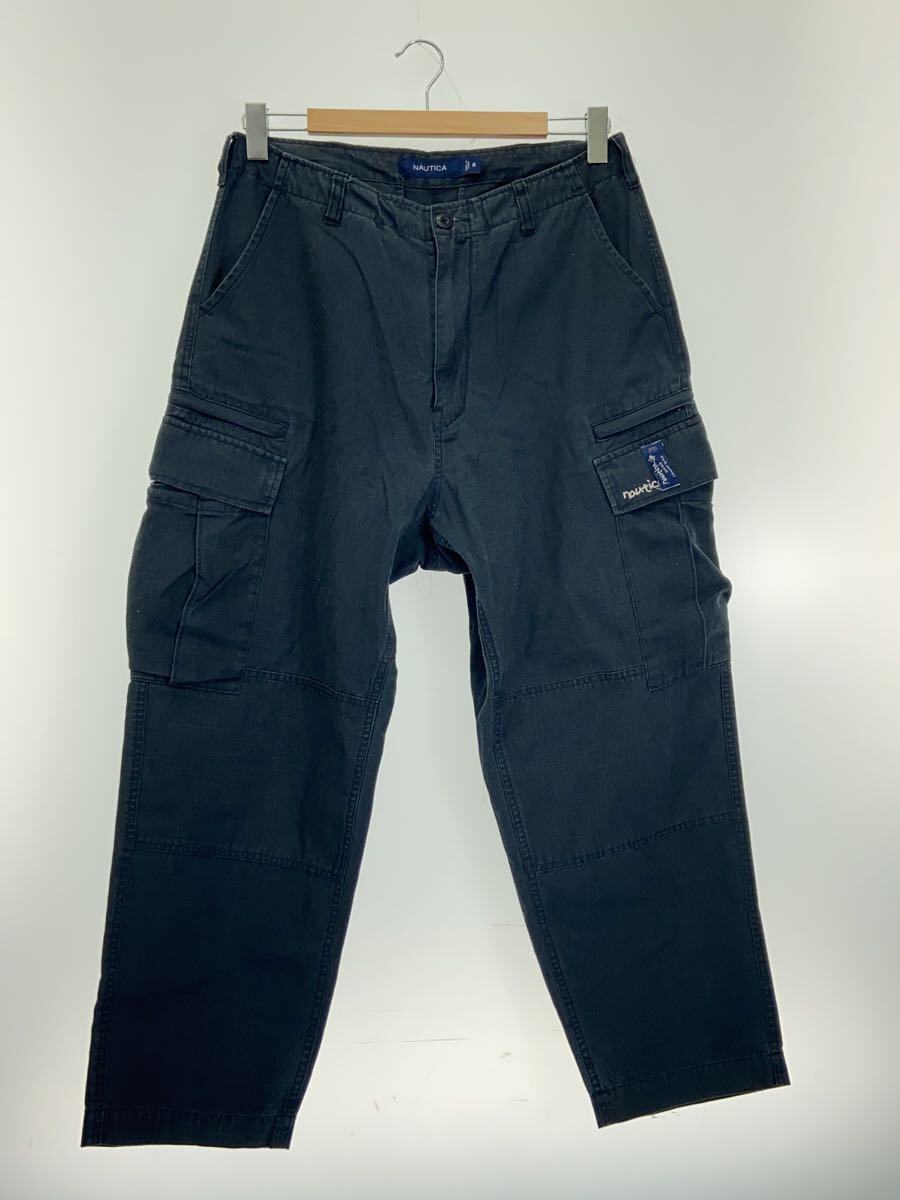 【中古】NAUTICA◆カーゴパンツ/M/コットン/NVY/221-1431【メンズウェア】