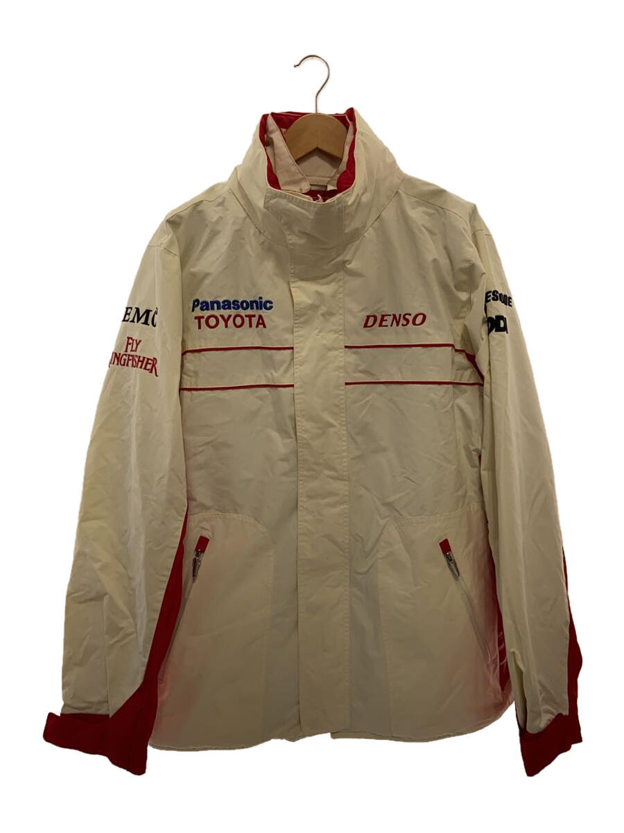 楽天2nd STREET 楽天市場店【中古】PanasonicTOYOTARacing/F1/ブルゾン/L/ポリエステル/WHT/防寒インナーベスト付【メンズウェア】