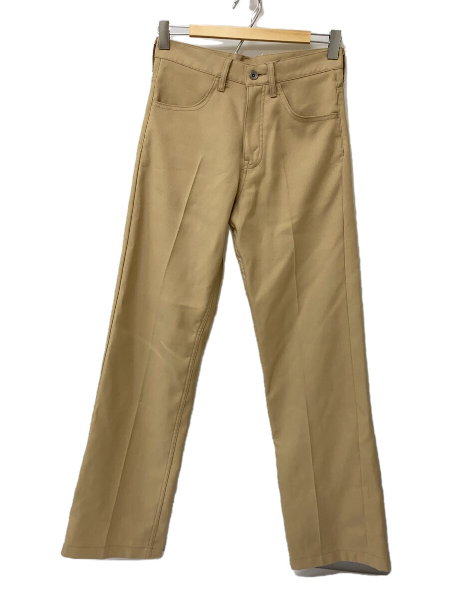 【中古】DAIRIKU◆StraightPressed Pants/ストレートパンツ/27/ポリエステル/BEG/無地/23SS P-8【メンズウェア】