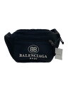 【中古】BALENCIAGA◆ウエストバッグ/ブラック/482389【バッグ】