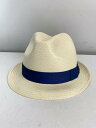 【中古】Borsalino◆ハット/7 3/8/WHT/メンズ//【服飾雑貨他】(4)