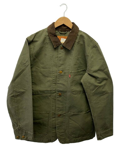 【中古】Levi’s◆カバーオール/L/ポリエステル/KHK【メンズウェア】 【中古】Levi’s◆カバーオール/L/ポリエステル/KHK【メンズウェア】
