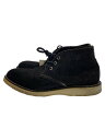 【中古】RED WING◆レースアップブーツ/27cm/BLK/3147【シューズ】(4)