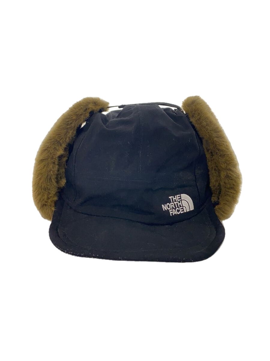 【中古】THE NORTH FACE◆フライトキャップ/L/ナイロン/BLK/メンズ【服飾雑貨他】