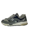 【中古】NEW BALANCE◆CM1600/グレー/27cm/グレー【シューズ】(4)