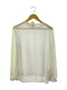 【中古】IENA◆25SS/シアーシフォン リブネックブラウ/FREE/ポリエステル/WHT/25-051-900-1330-1-0//【レディースウェア】(4)