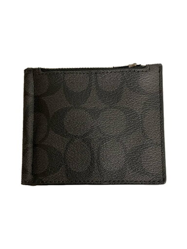 【中古】COACH◆2つ折り財布/レザー/BLK/メンズ/K2244【服飾雑貨他】 【中古】COACH◆2つ折り財布/レザー/BLK/メンズ/K2244【服飾雑貨他】