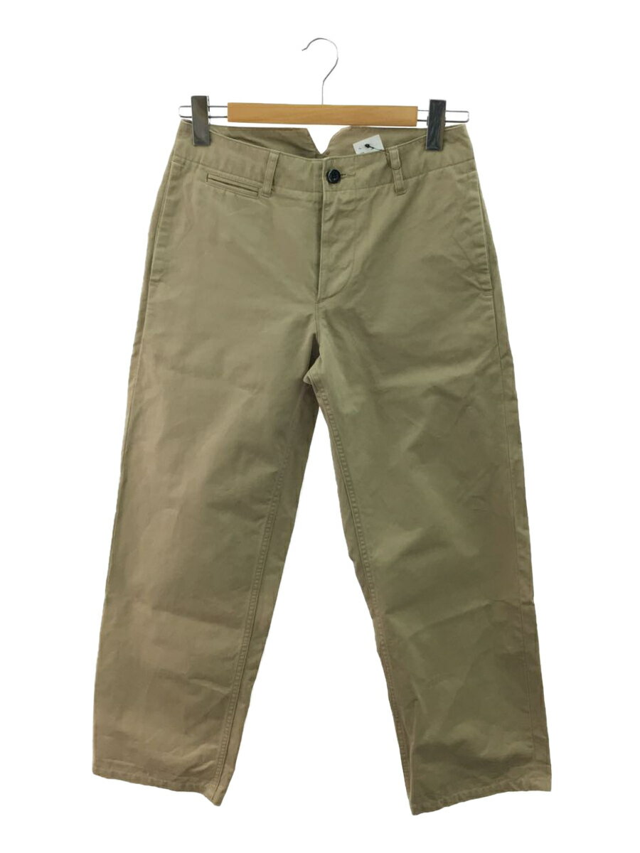 【中古】OUTIL◆PANTALON ARLES ECRU MELANGE/ボトム/28/コットン/CML/ウティ【メンズウェア】