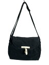 【中古】中川政七商店◆ショルダーバッグ/コットン/BLK【バッグ】(4)