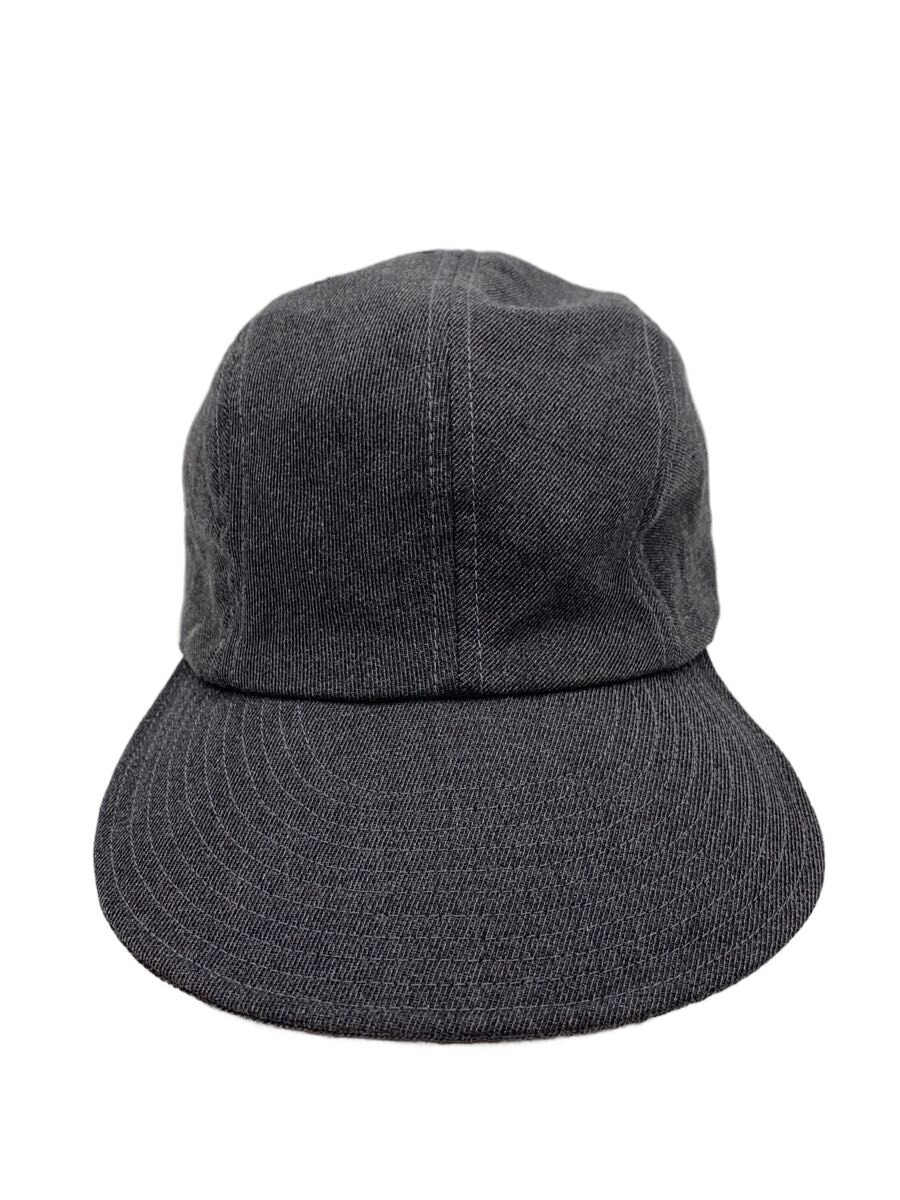 【中古】KAPTAIN SUNSHINE◆キャップ/M/ウール/BLK/メンズ/KS21FKJ02【服飾雑貨他】