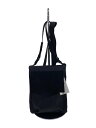 【中古】PUBLIC TOKYO◆ショルダーバッグ/ナイロン/BLK【バッグ】