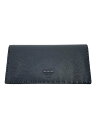 【中古】FENDI◆長財布/レザー/GRY/メンズ/M0186【服飾雑貨他】
