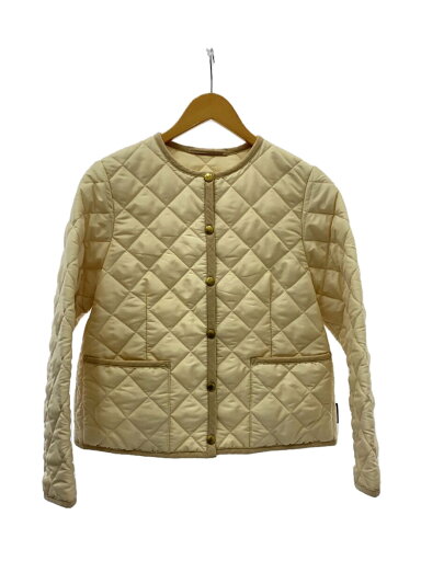 【中古】Traditional Weatherwear◆キルティングジャケット/36/ポリエステル/WHT/L222APQCO0050AA【レディースウェア】 【中古】Traditional Weatherwear◆キルティングジャケット/36/ポリエステル/WHT/L222APQCO0050AA【レディースウェア】