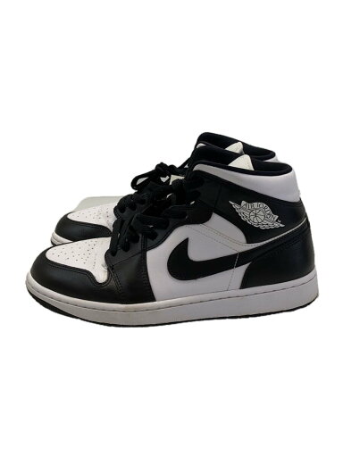 【中古】NIKE◆エア ジョーダン 1 MID/28cm/BLK【シューズ】 【中古】NIKE◆エア ジョーダン 1 MID/28cm/BLK【シューズ】