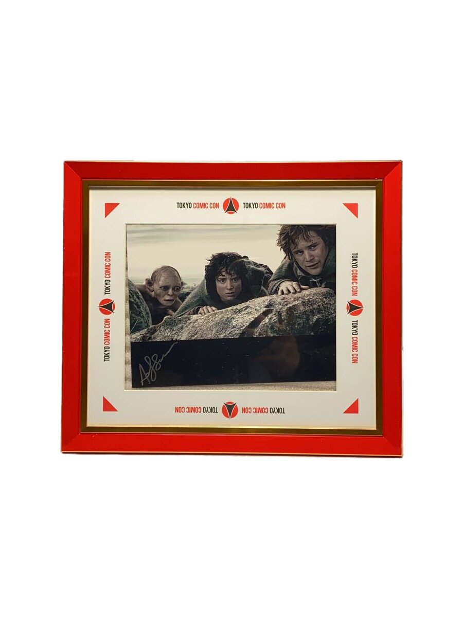 【中古】TOKYO COMIC CON/ロードオブザリング/サイン入り/額縁【インテリア小物・日用雑貨】