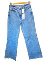 【中古】NEEDBY heritage◆ストレートパンツ/26/コットン/IDG/N1C201537SMC【レディースウェア】