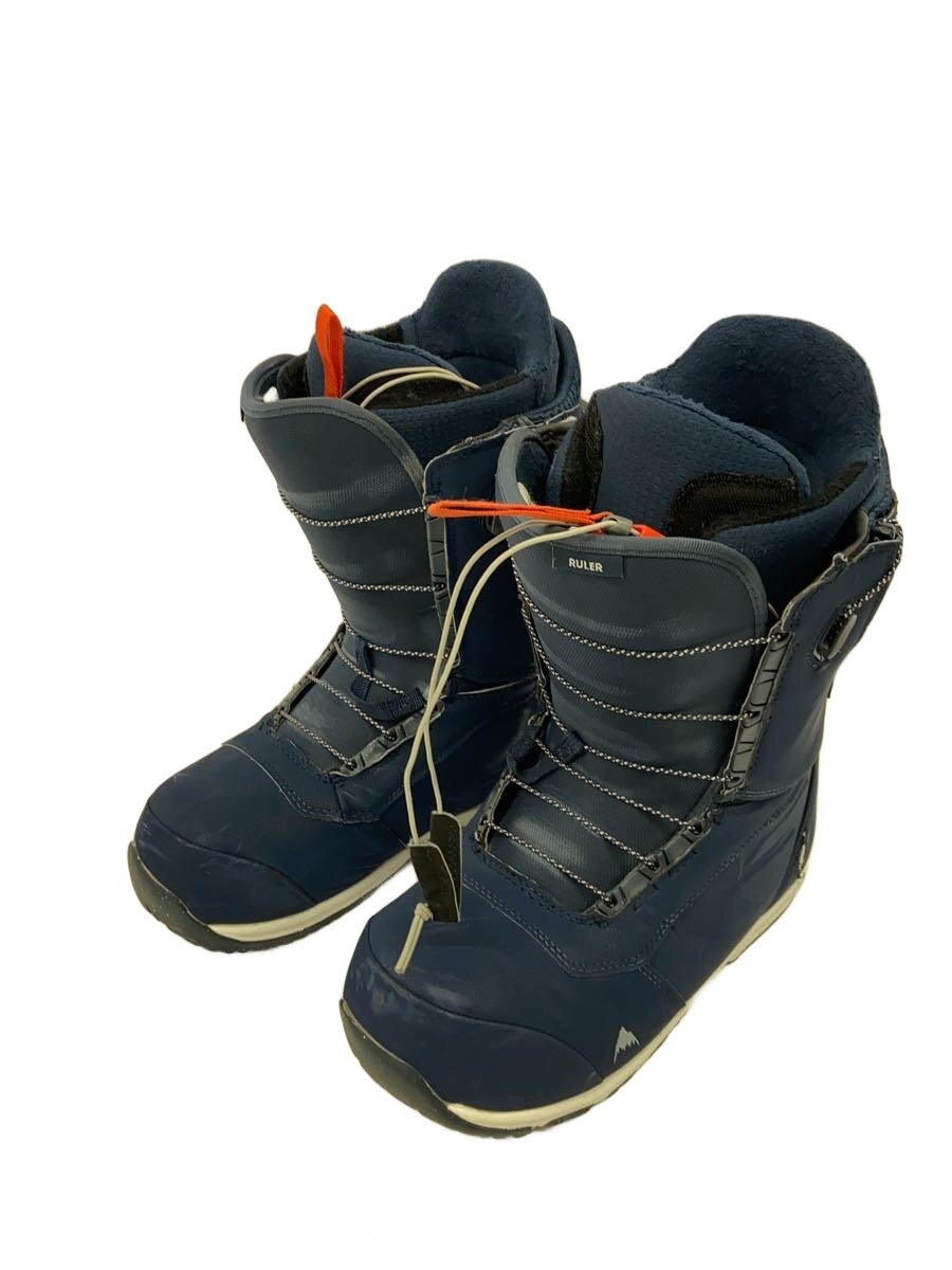 【中古】BURTON◆RULER/19-20/スノーボードブーツ/27cm/クイックレーシング/NVY//【スポーツ】