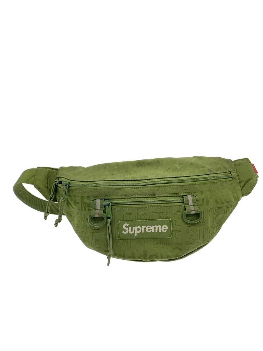 【ブランド】Supreme 【ブランドカナ】シュプリーム 【型番】 【程度】B 【サイズ】 【メインカラー】グリーン 【素材・生地】ナイロン 【キーワード】　　　? NULL ?// 2026/07/31 セカンドストリート長崎浜町店【2907】【中古】Supreme◆ウエストバッグ/ナイロン/GRN ブランド Supreme 型番 カラー グリーン 柄 総柄 素材・生地 ナイロン>色・素材について サイズ >サイズ表示について 実寸（cm） 【ウエストバッグ】 マチ：5 / 高さ：16 / 幅：30 / 持ち手：/ 【その他】 その他サイズ：/ 商品は　セカンドストリート長崎浜町店の店頭にて販売しております。商品に関するお問合わせは、お電話(TEL:095-816-2580)にて、問合わせ番号：2320725939668をお伝えください。 配送方法やお支払い方法に関するお問い合わせは、サポートセンターまでご連絡をお願いします。 ※お電話の対応は営業時間内のみとなります。お問い合わせフォームでお問い合わせの際はご注文番号をご記入下さい この商品に関する出品店舗からのコメント 一般的な中古品で目立つ傷や汚れなどは見受けられず、まだまだお使いいただける状態です。こちらの商品は店頭でも併売しており、掲載時と多少コンディションが異なる場合がございます。状態についてのご不明点・ご質問はお気軽に店頭までお問い合わせくださいませ。