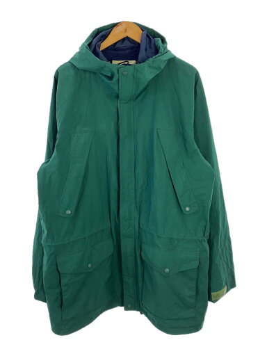 【中古】EDDIE BAUER◆マウンテンパーカ/XL/ナイロン/GRN/無地【メンズウェア】 【中古】EDDIE BAUER◆マウンテンパーカ/XL/ナイロン/GRN/無地【メンズウェア】