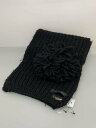 【中古】JAM HOME MADE◆マフラー/--/ブラック/メンズ【服飾雑貨他】